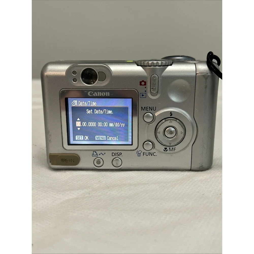 CANON PowerShot A75 Digital Camera 3.2 MP 3X Zoom Silver